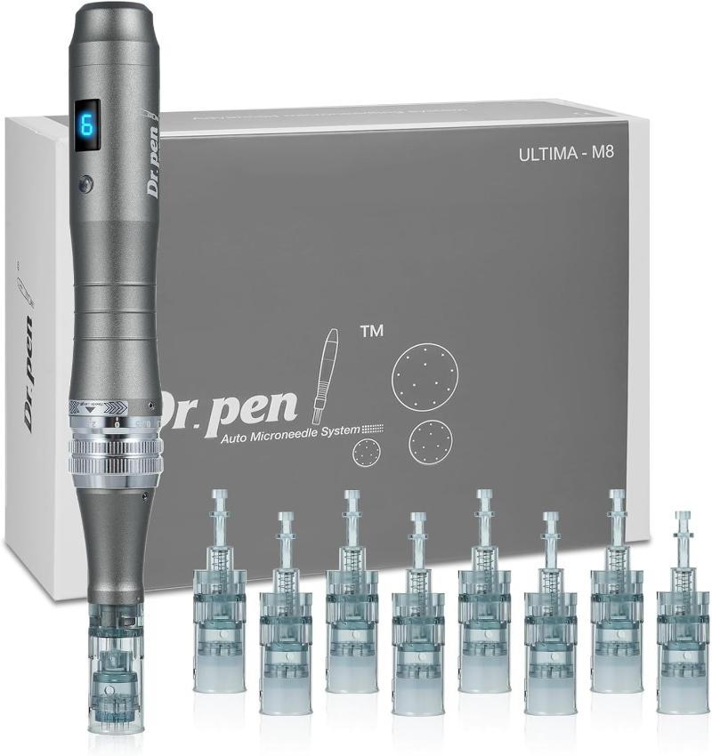 Dr.Pen M8 Wireless Microneedling Pen Kit Including 15 Pcs Cartridges